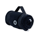 Boss Kids Coperta Navy con Logo per Neonati