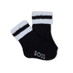 Boss Kids Set Calzini Nero/Celeste/Bianco per Neonati