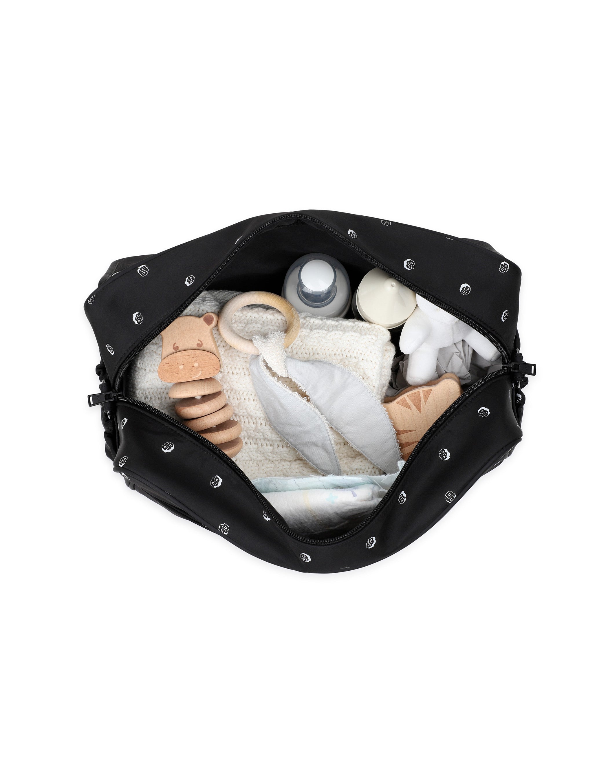 Boss Kids Borsa Fasciatoio con Stampa per Mamme