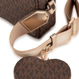 Michael Kors Kids Borsa con Tracolla con stampa MK per Bambine