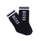 Boss Kids Set Calzini Blue/Bianco/Grigio per Neonati