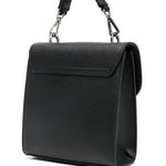 MSGM Kids Borsa a Tracolla Nera per Bambine (retro)