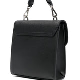 MSGM Kids Borsa a Tracolla Nera per Bambine (retro)