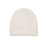 Boss Kids Cappello Sabbia in Cotone per Neonati