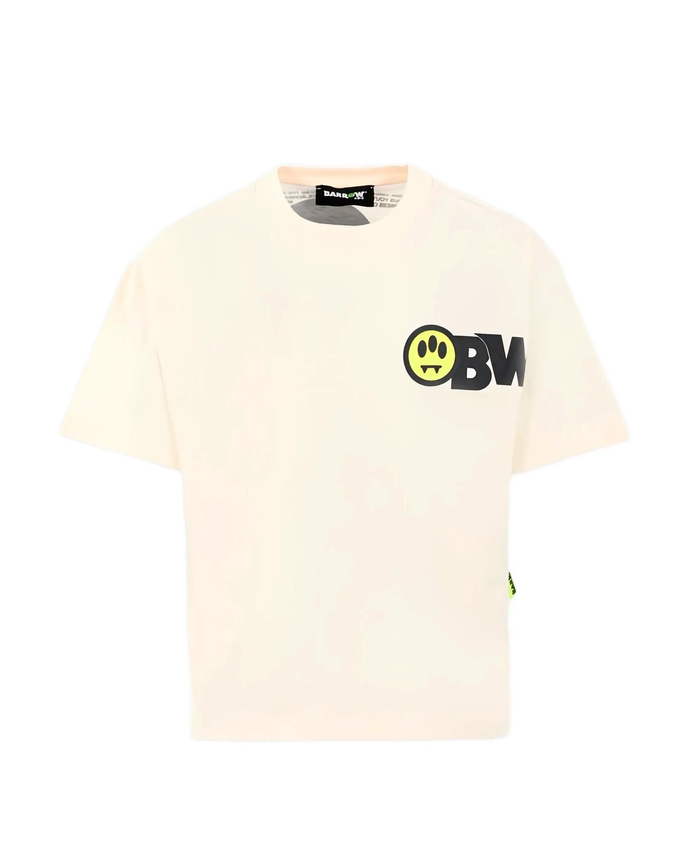 Barrow Kids T-Shirt Girocollo Stampa Retro per Bambini