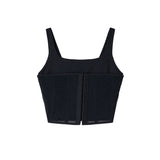 Patrizia Pepe Kids Top Nero per Bambine