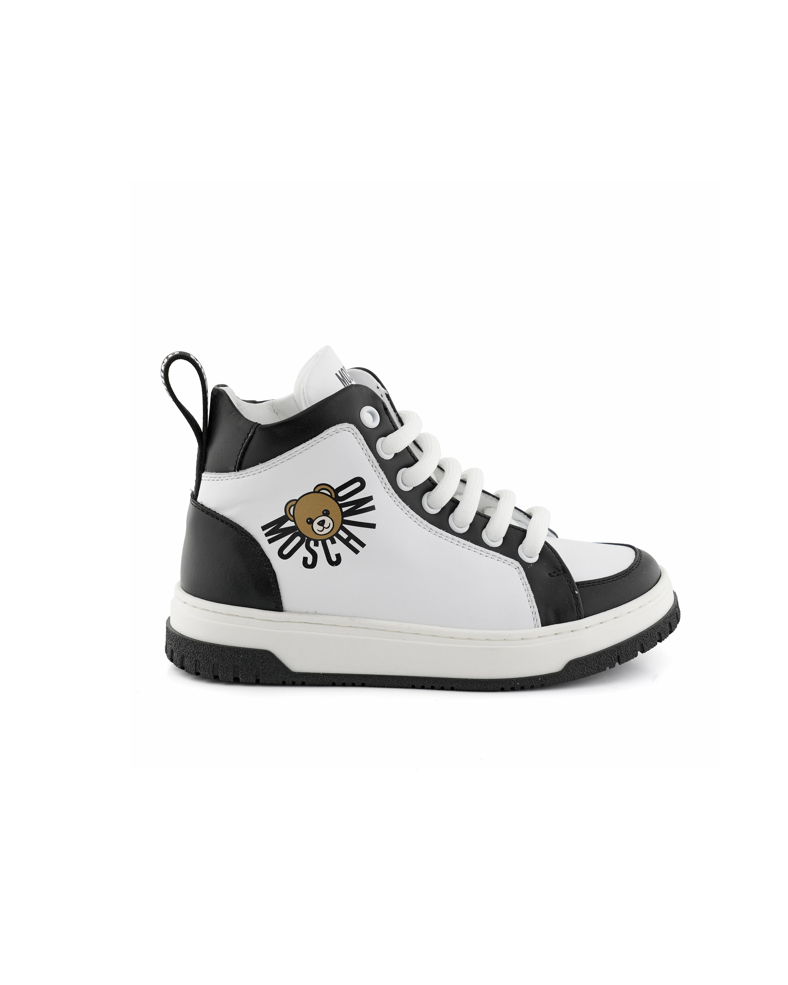 Moschino Kids Stivaletto Logo Teddy per Neonati