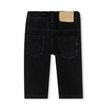 Boss Kids Denim Jeans Nero per Neonati