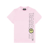 Barrow Kids T-Shirt Rosa con Stampa per Bambini