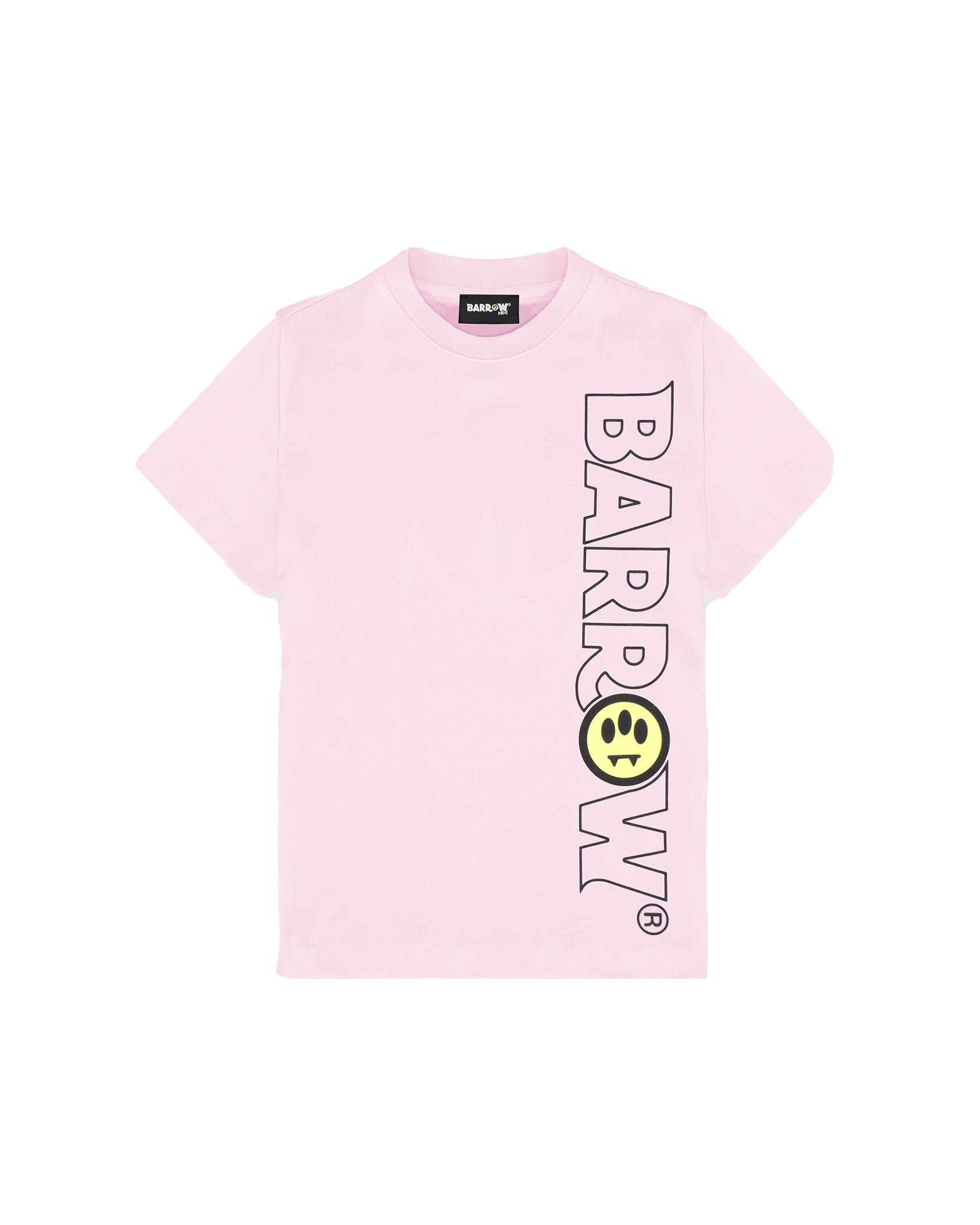 Barrow Kids T-Shirt Rosa con Stampa per Bambini