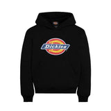 Dickies Kids Felpa Nera con Cappuccio con Logo per Bambini