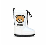Moschino Kids Stivali Invernali Bianchi per Bambine