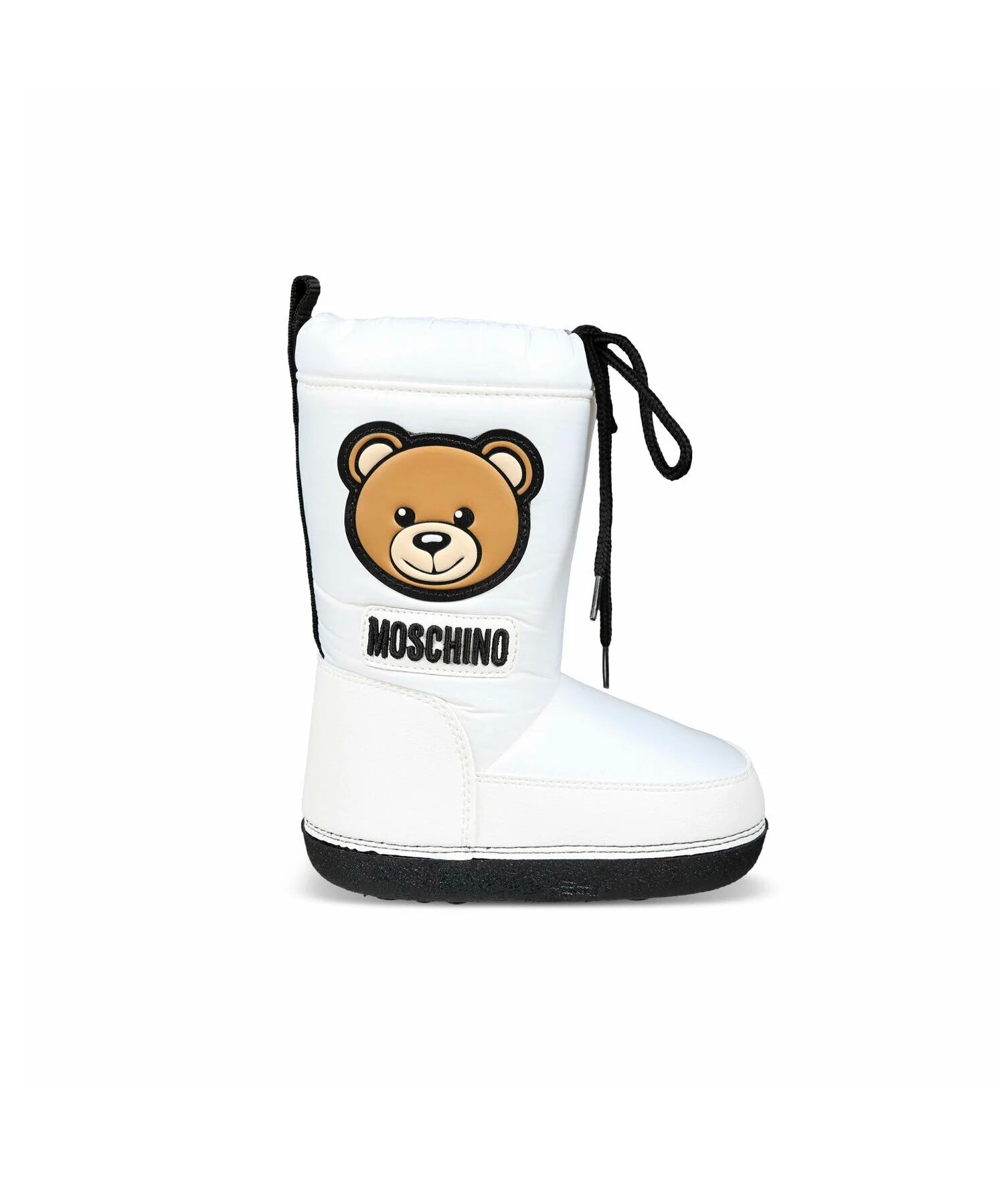 Moschino Kids Stivali Invernali Bianchi per Bambine