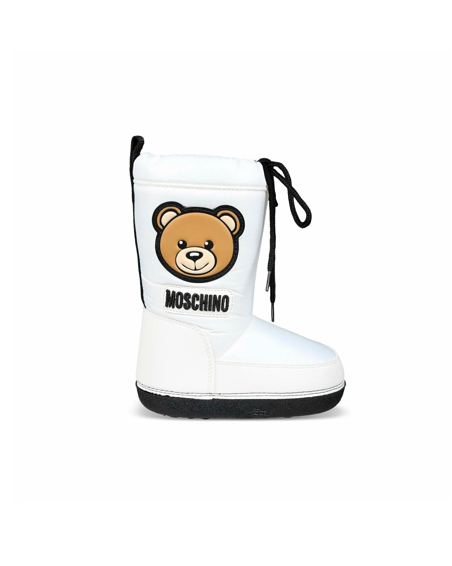 Moschino Kids Stivali Invernali Bianchi per Bambine