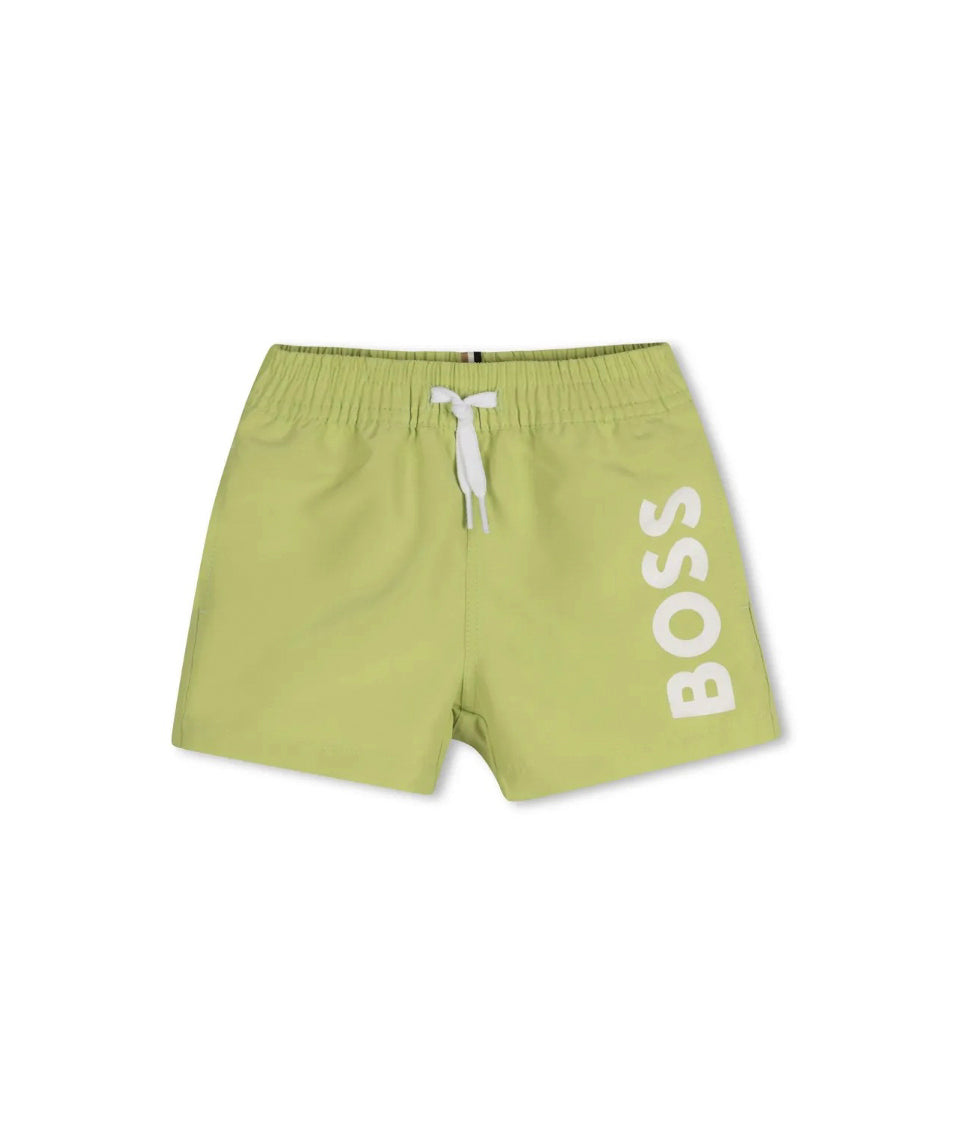 Boss Kids Costume Boxer Lime per Neonati
