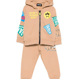 Barrow Kids Completo di Tuta Marrone per Neonati