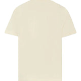 MSGM Kids T-shirt Crema con Logo Maculato per Bambini