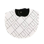 Elisabetta Franchi La Mia Bambina Bavetta con Ricamo EF per Neonate