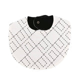 Elisabetta Franchi La Mia Bambina Bavetta con Ricamo EF per Neonate