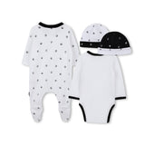 Boss Kids Set Tutina Bianco per Neonati