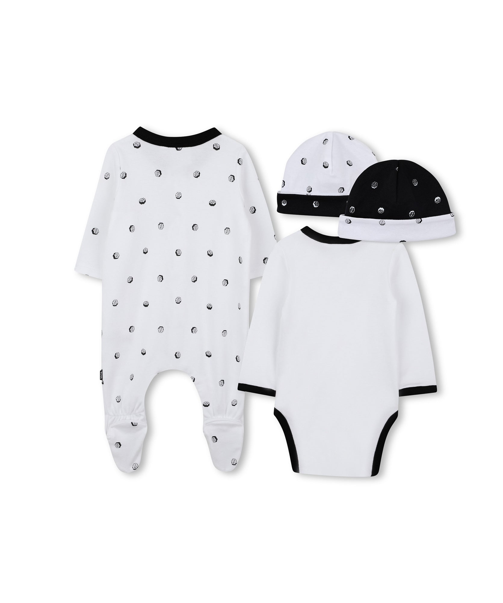 Boss Kids Set Tutina Bianco per Neonati