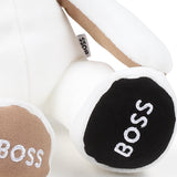 Boss Kids Peluche Coniglietto  Bianco per Neonati