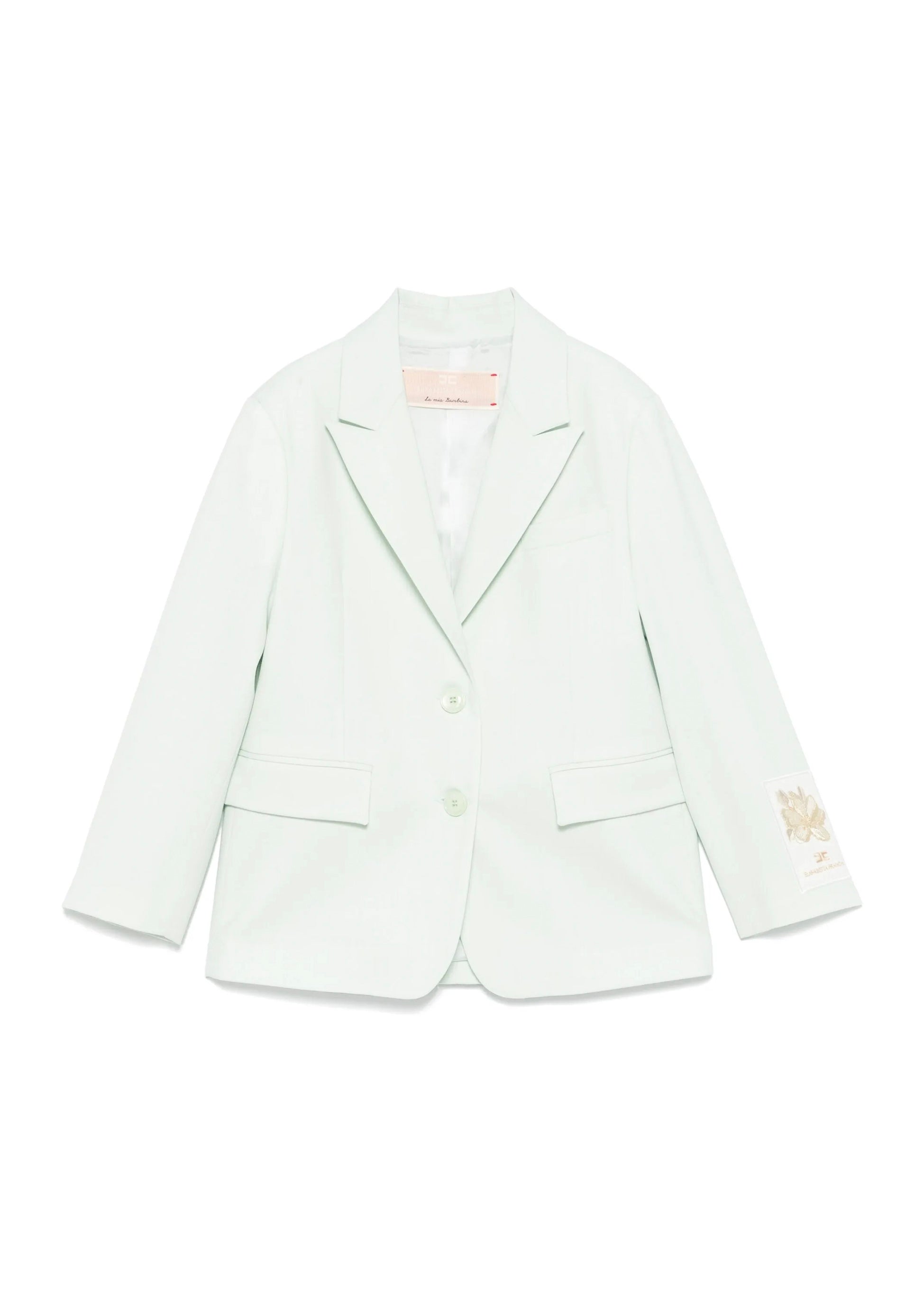 Elisabetta Franchi La Mia Bambina Giacca Blazer Menta per Bambine