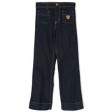 Elisabetta Franchi La Mia Bambina Jeans Denim Blue per Bambine