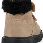 Boss Kids Stivaletti Biscotto in Pelle con Logo per Neonati (dettaglio)