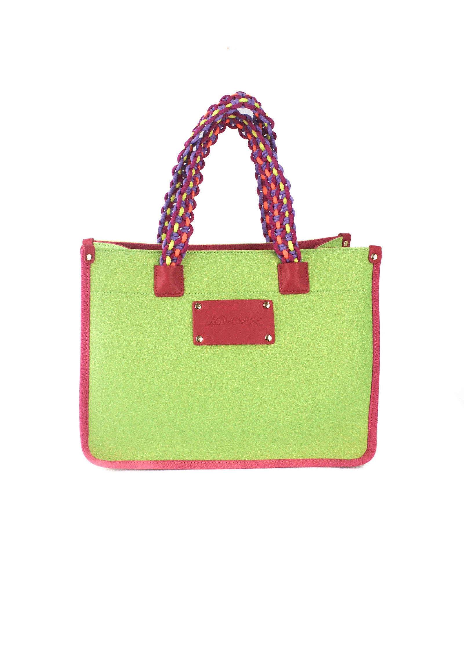 4Giveness Borsa Mare Verde/Fucsia Sparkling per Bambine