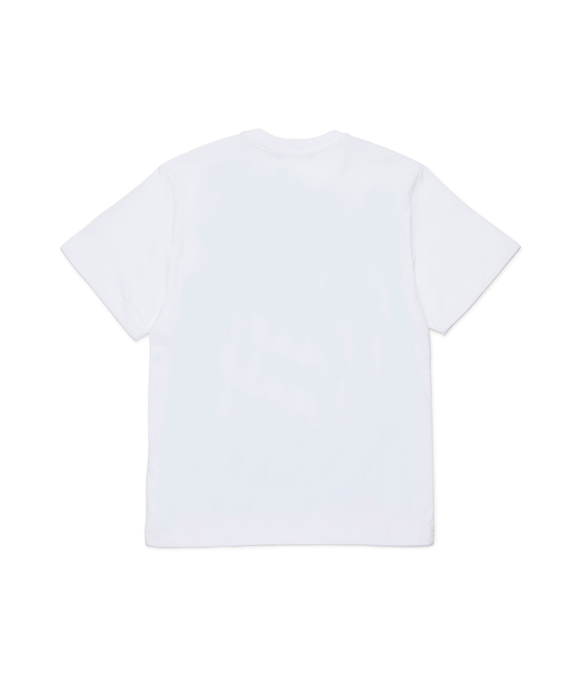 Dsquared2 Kids T-shirt Bianca con Stampa per Bambini