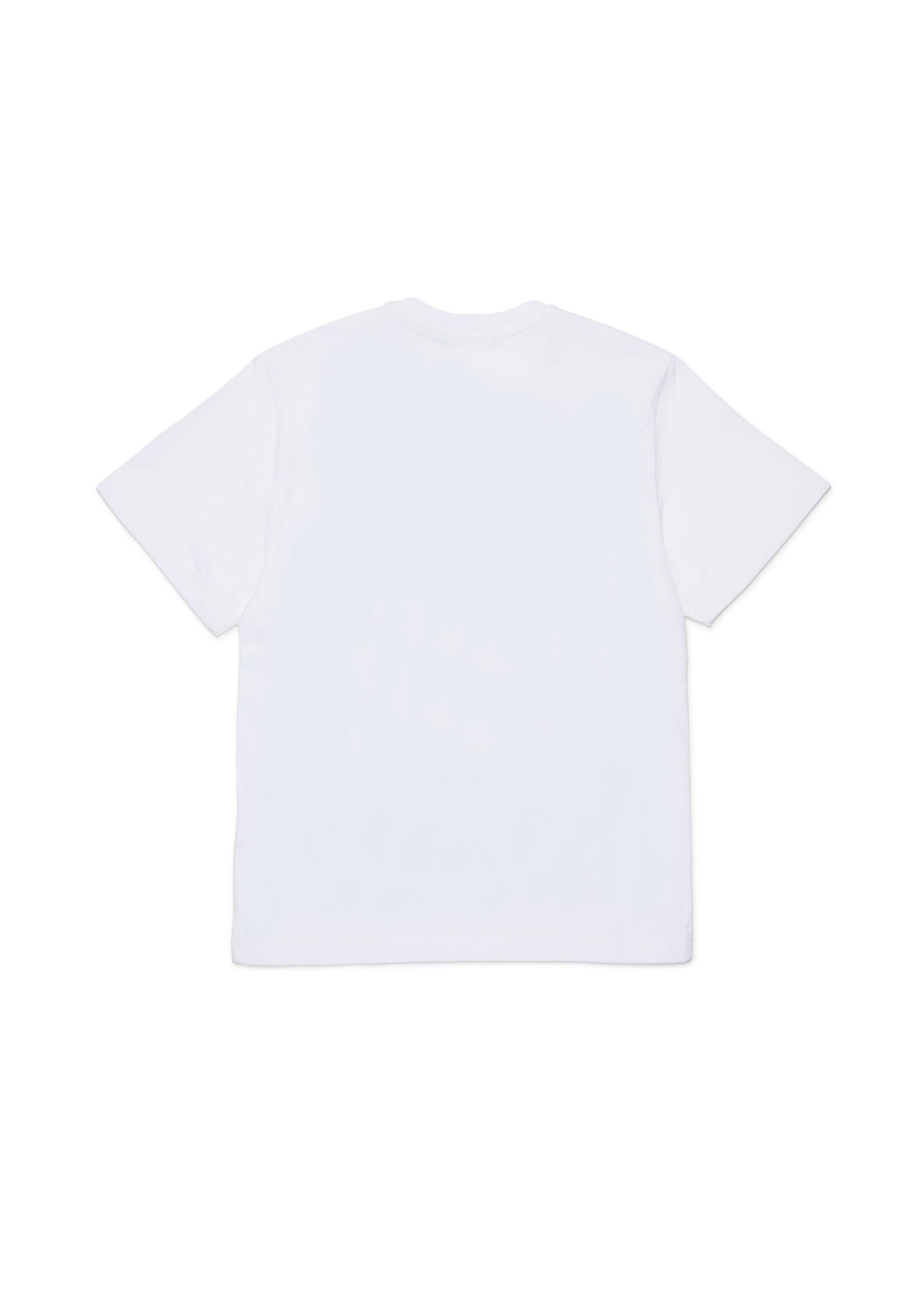 Dsquared2 Kids T-shirt Bianca con Stampa per Bambini