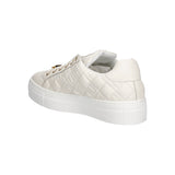 Elisabetta Franchi La Mia Bambina Sneakers Panna con Logo Geometrico per Bambine