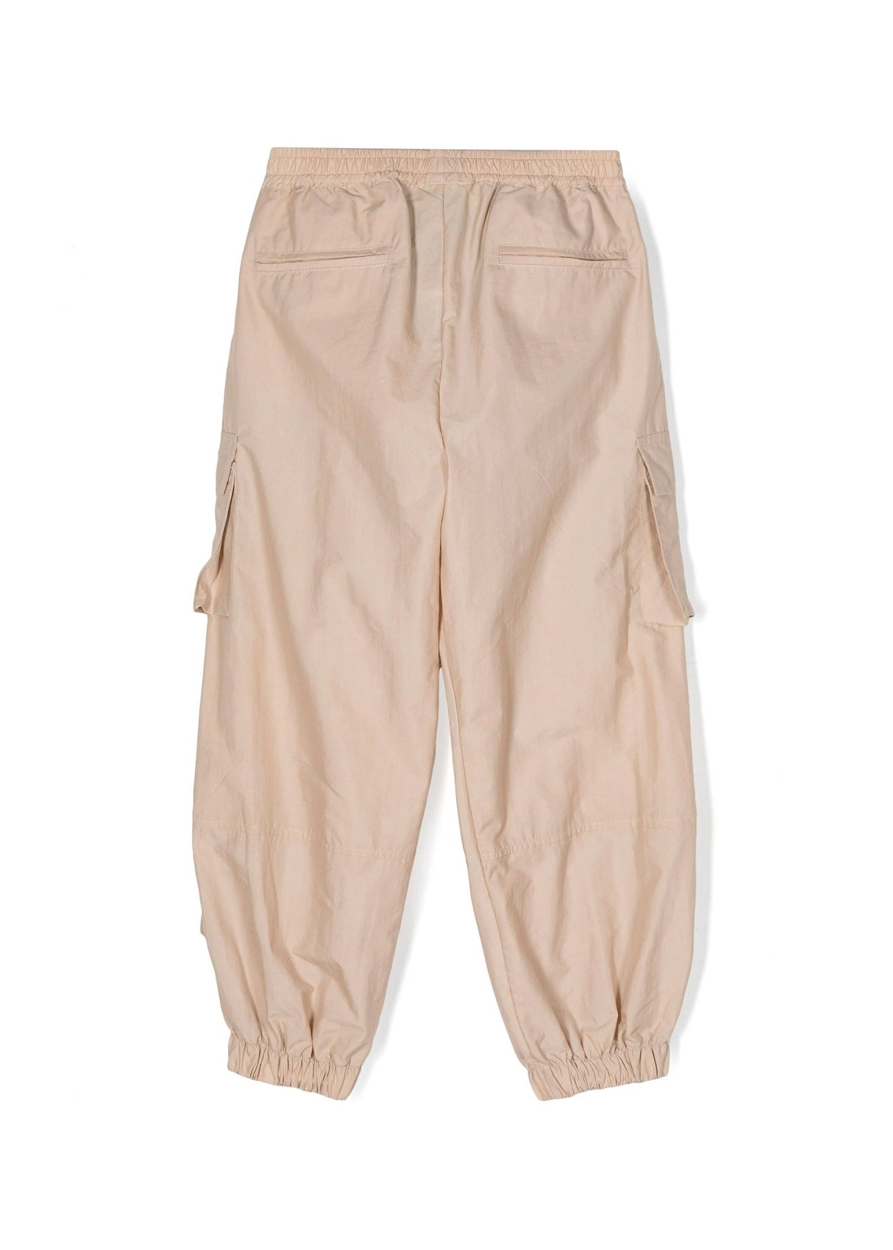 Barrow Kids Pantalone Cargo Beige in Nylon retro