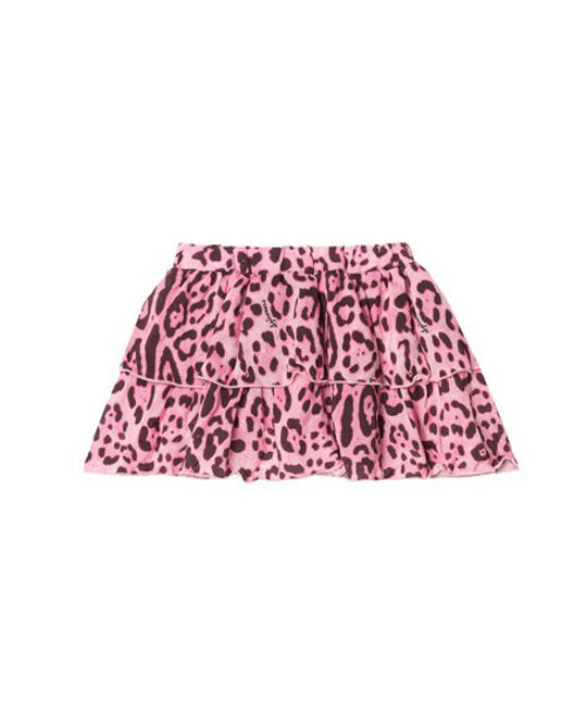 4GIVENESS Copricostume Gonna Fantasia Maculata Rosa per Neonate