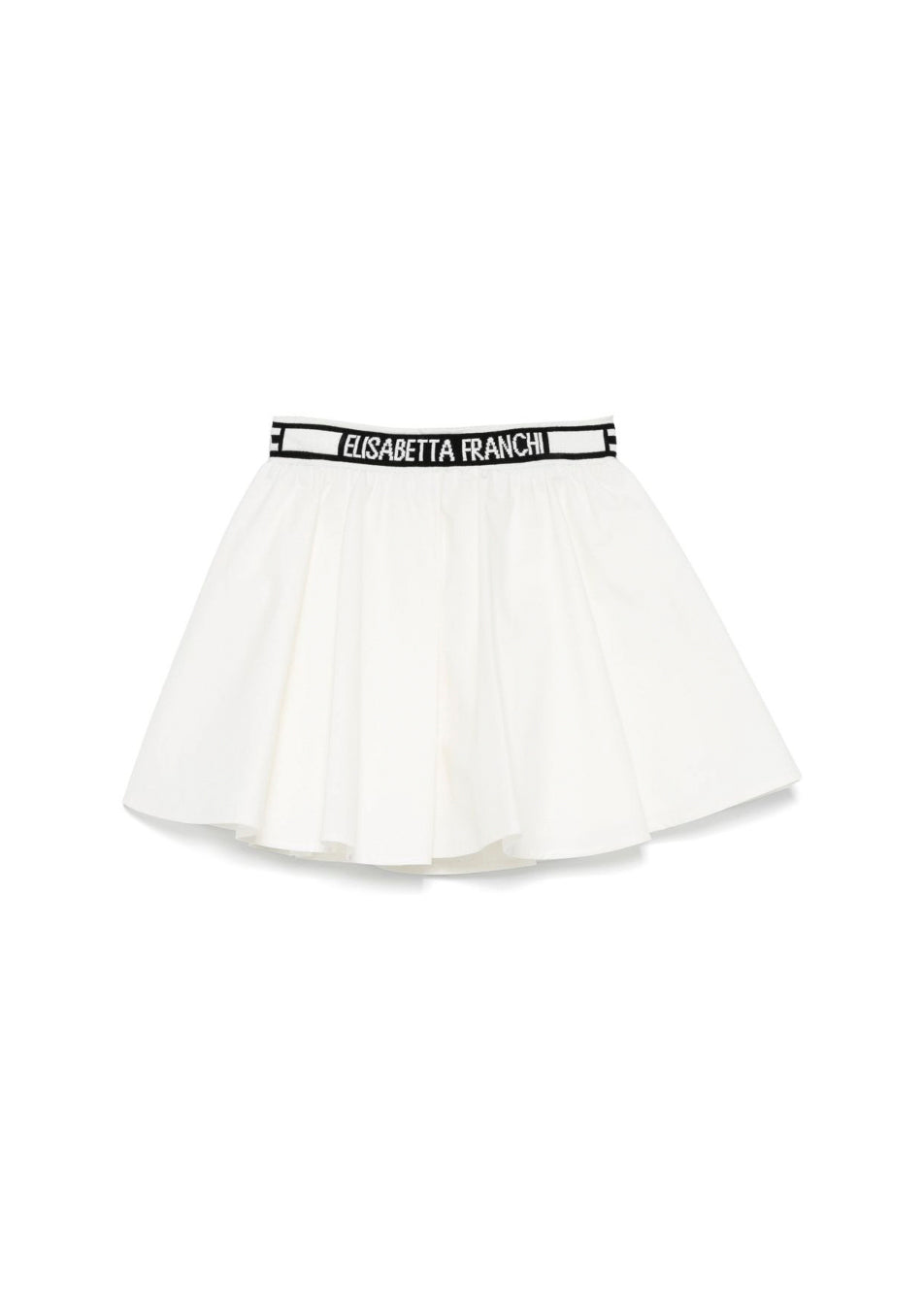 Elisabetta Franchi La Mia Bambina Gonna Avorio/Nero per Neonate