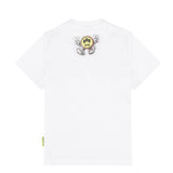 Barrow Kids T-Shirt Bianca con Grafica Unisex per Bambini