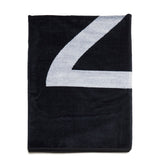 N°21 Kids Telo Mare con Logo Nero