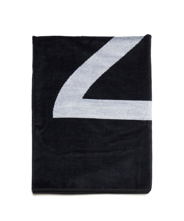 N°21 Kids Telo Mare con Logo Nero