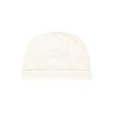 Moschino Kids Cappello Panna con Logo per Neonati