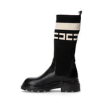 Elisabetta Franchi La Mia Bambina Stivali con Maglia per Bambine