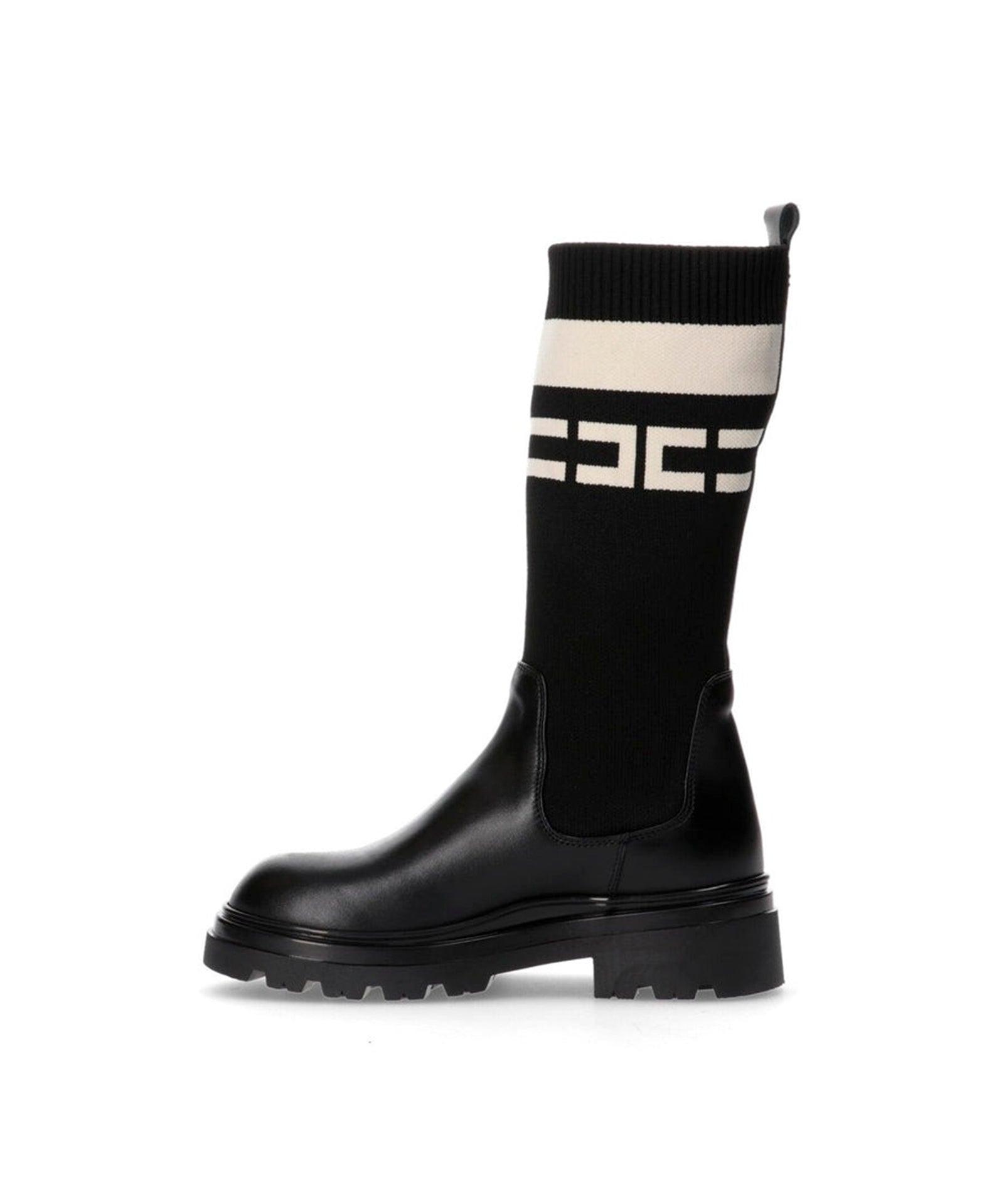 Elisabetta Franchi La Mia Bambina Stivali con Maglia per Bambine