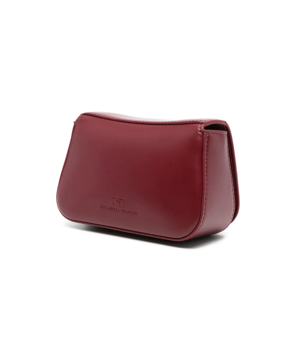 Elisabetta Franchi La Mia Bambina Borsa a Tracolla Cherry con Logo per Bambine