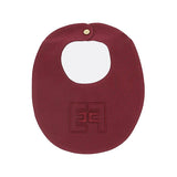 Elisabetta Franchi La Mia Bambina Bavetta Cherry con Ricamo EF per Neonate