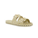 Sensi Kids City Beige Double Band Sandal for Girls