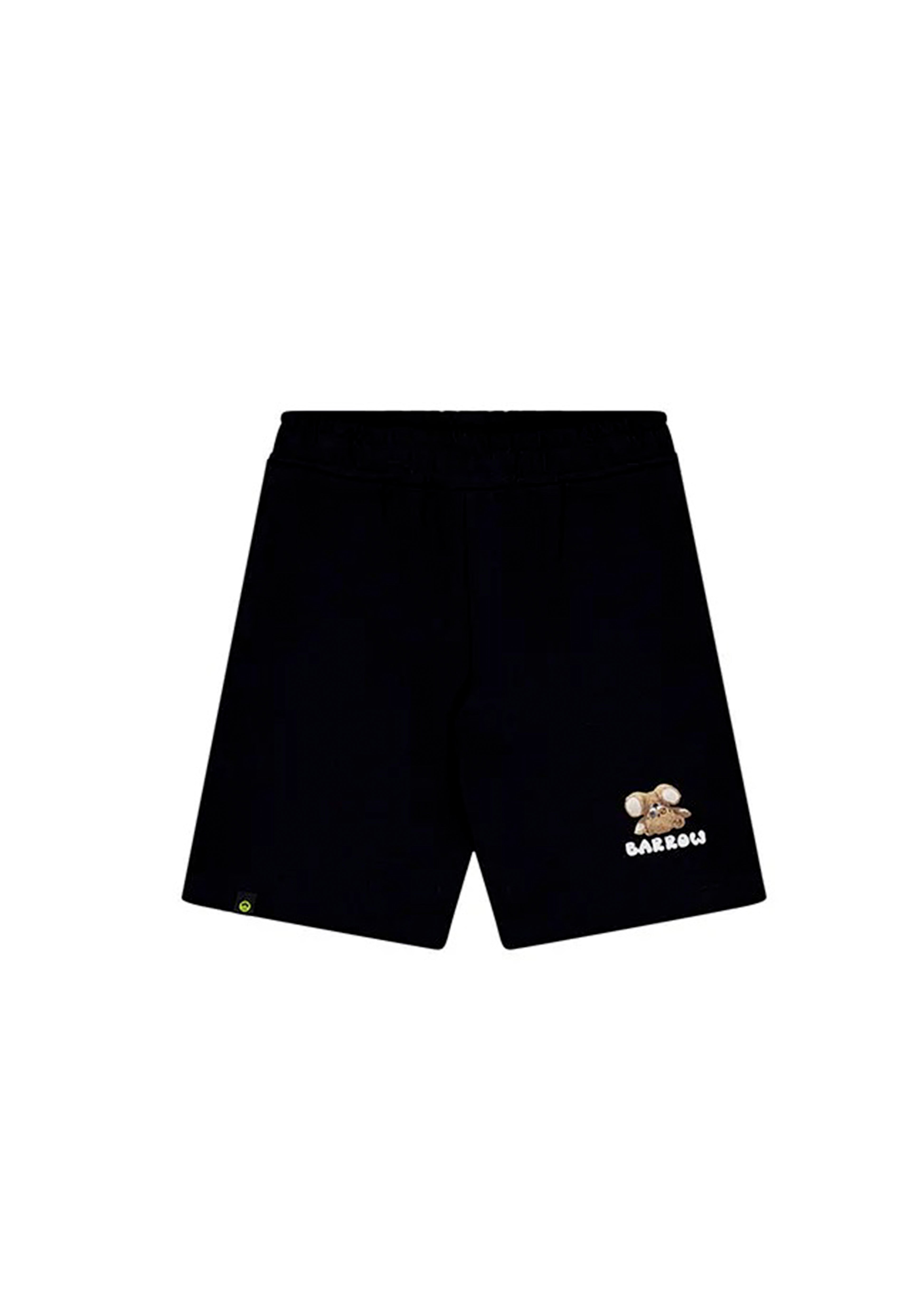 Barrow Kids Bermuda Neri con Stampa per Bambini