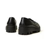 Twinset Kids Mocassino Nero per Bambine (retro)