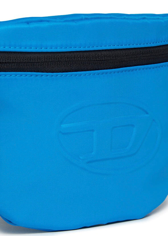 Diesel Kids Marsupio con Logo Oval D Azzurro