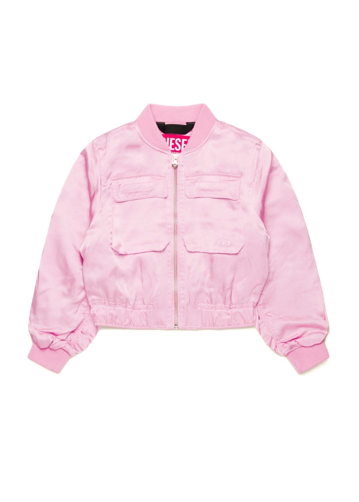 Diesel Kids Bomber Rosa per Bambine