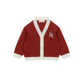 Elisabetta Franchi La Mia Bambina Cardigan Ombretto/Avorio per Neonate